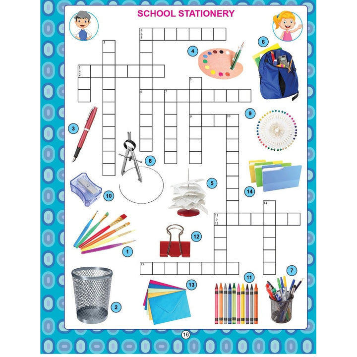 My Activity- Crossword Activity Book