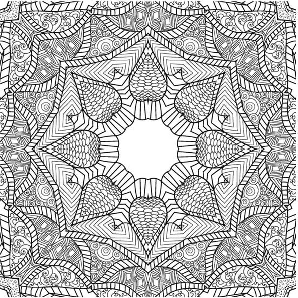 Refreshing Mandala - Colouring Book for Adults Book 3