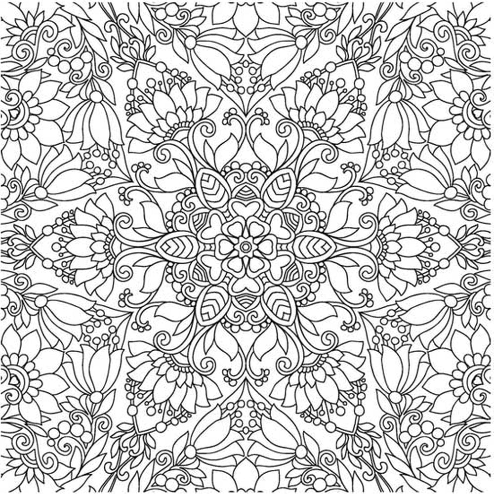 Refreshing Mandala - Colouring Book for Adults Book 3