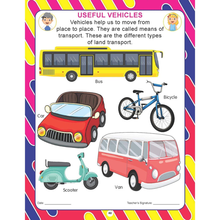 Pre-Nursery EVS Activity Book