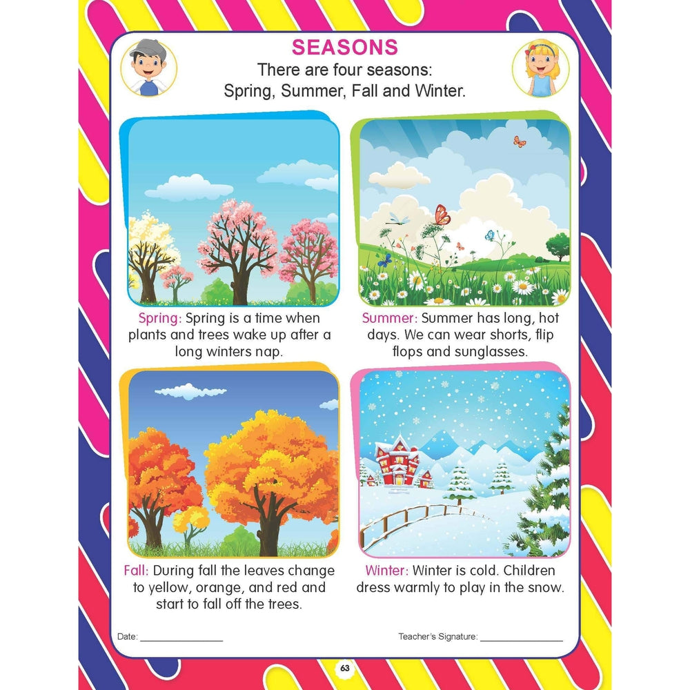 Pre-Nursery EVS Activity Book