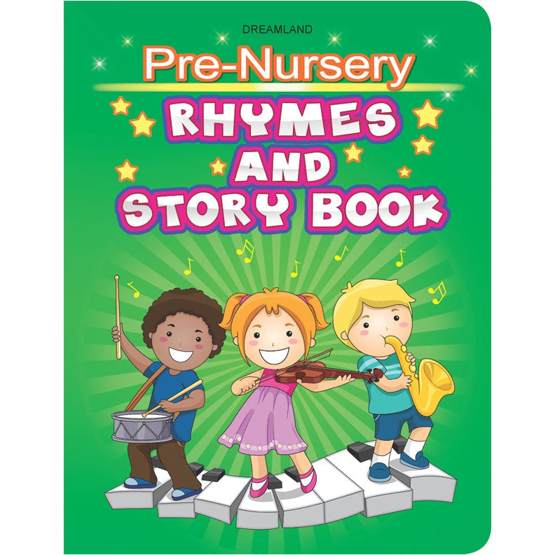 Pre-Nursery Rhymes & Story Book - English