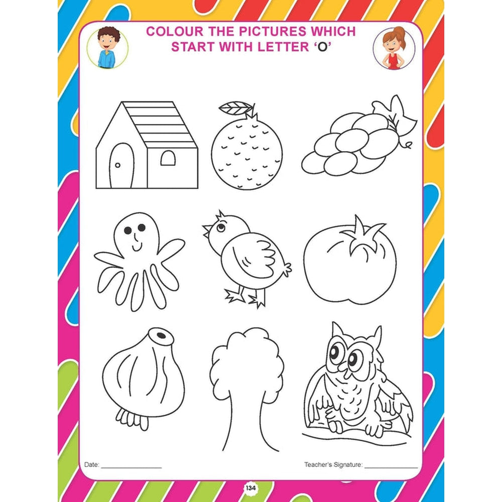 Nursery English Activity Book