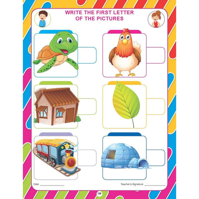 Nursery English Activity Book