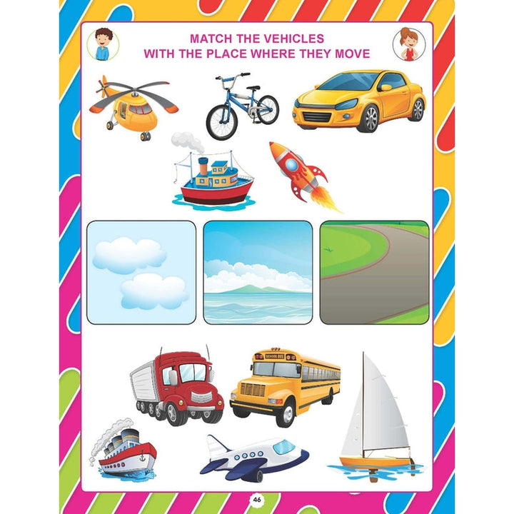 Nursery EVS Activity and Colouring Book