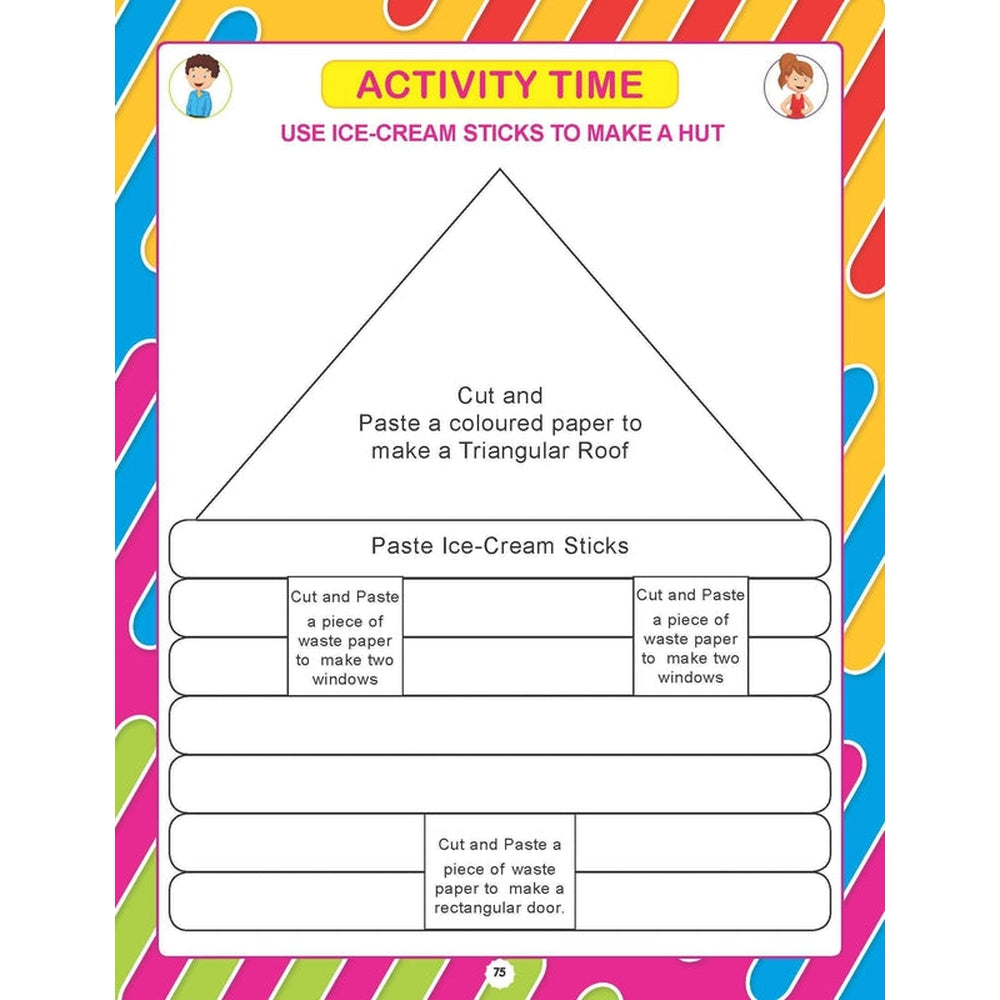 Nursery EVS Activity and Colouring Book