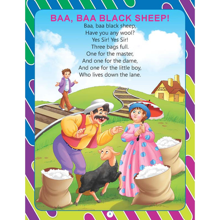 Nursery Rhymes & Story Book - English