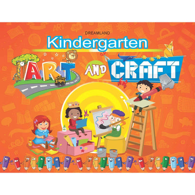 Kindergarten Art & Craft Colouring Book