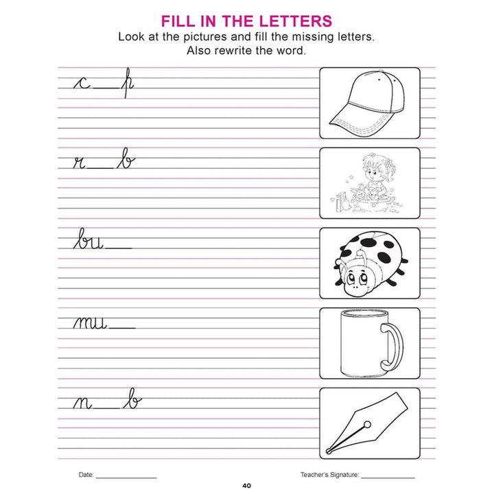 Kindergarten  English Practice Book