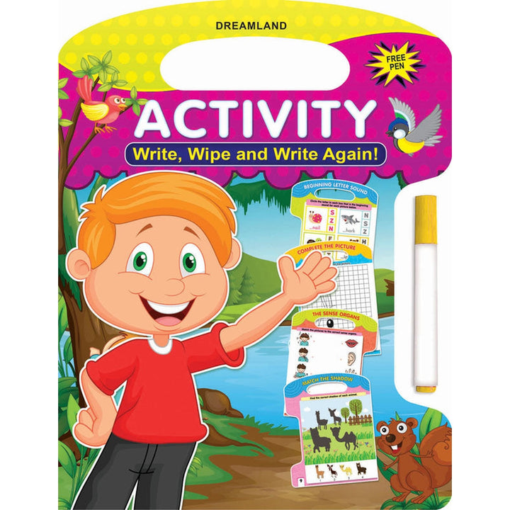 Write and Wipe Book - Activity