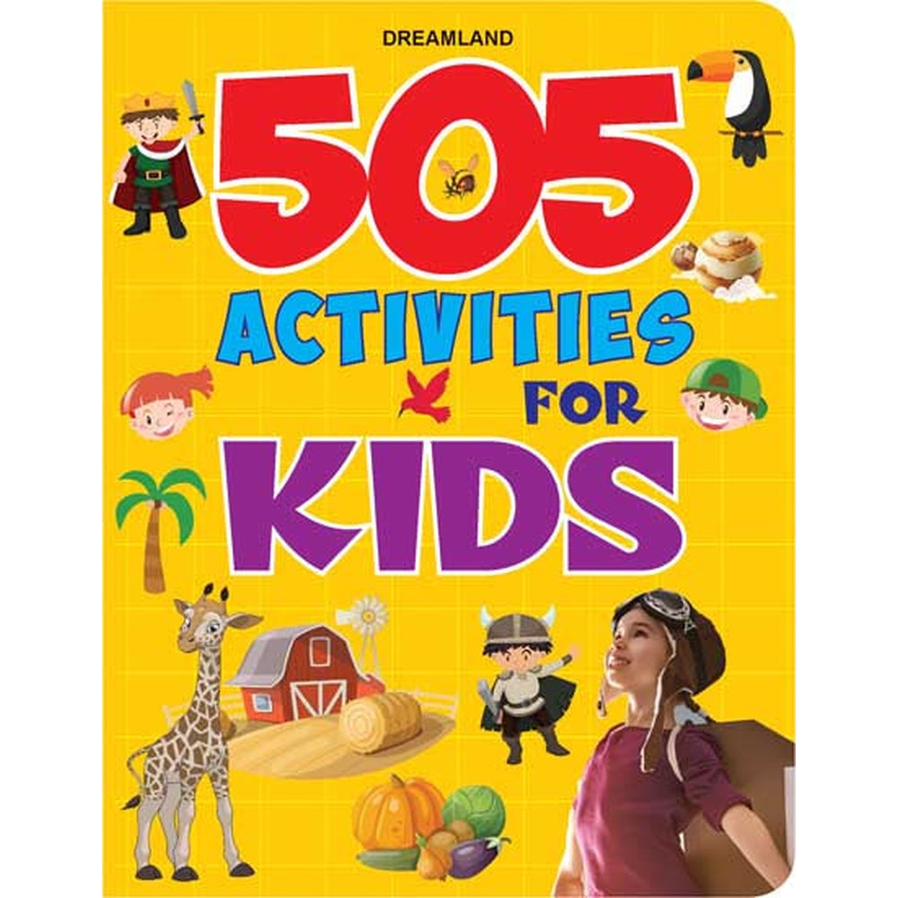 505 Activities for Kids Activity Book