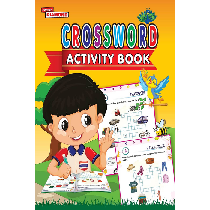 Crossword Activity Book in English