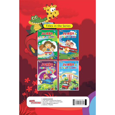 Jumbo Colouring Book 5th Series -  English