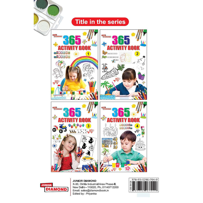 365 Activity Book A for Kids in English