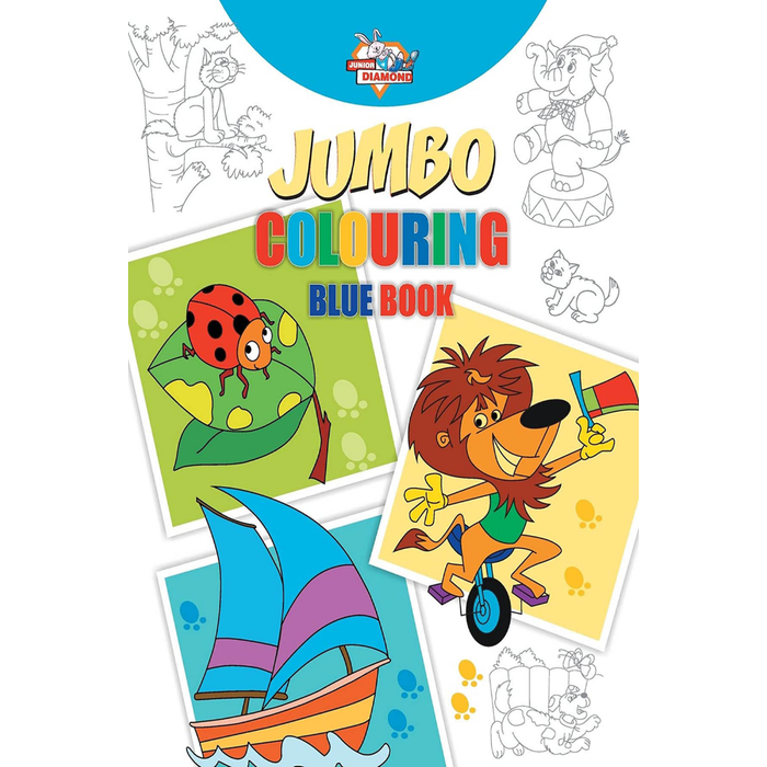 Jumbo Colouring Blue Book-1