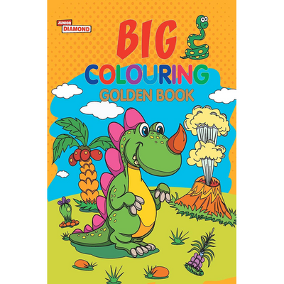 Big Colouring Golden Book for 5 to 9 years Old Kids