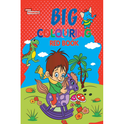 Big Colouring Red Book (5) in English