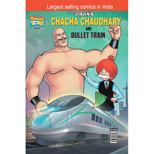 Chacha Chaudhary bullet Train in English