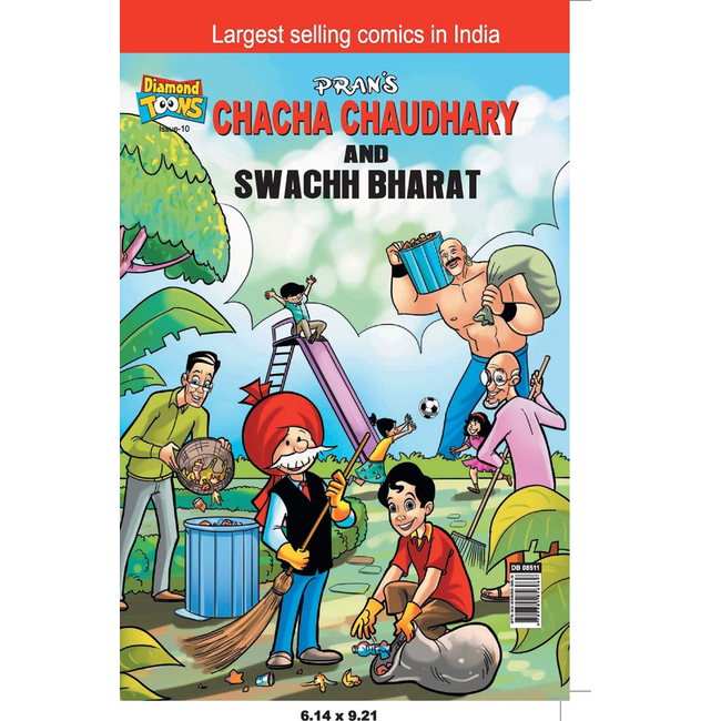 Chacha Chaudhary & Swatchh Bharat in English