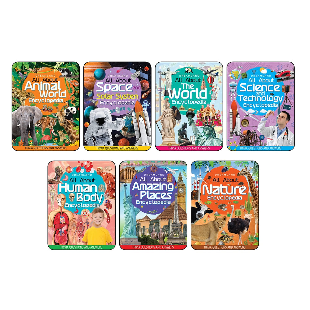 Children Encyclopedia Books Set of 7