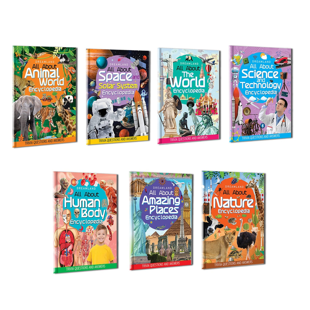 Children Encyclopedia Books Set of 7