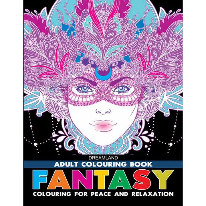 Fantasy- Colouring Book for Adults