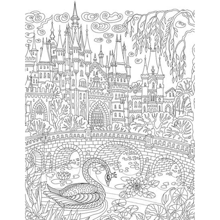 Fantasy- Colouring Book for Adults