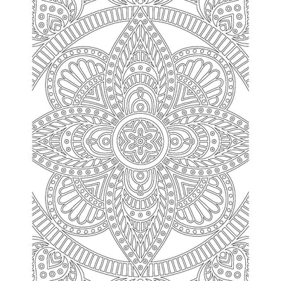 Mandala- Colouring Book