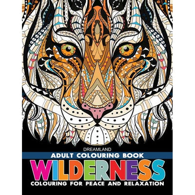 Wilderness- Colouring Book for Adults