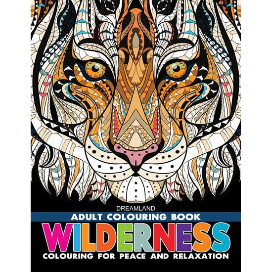 Wilderness- Colouring Book for Adults