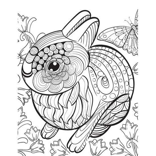 Wilderness- Colouring Book for Adults