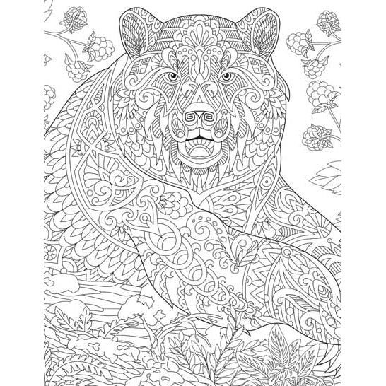 Wilderness- Colouring Book for Adults