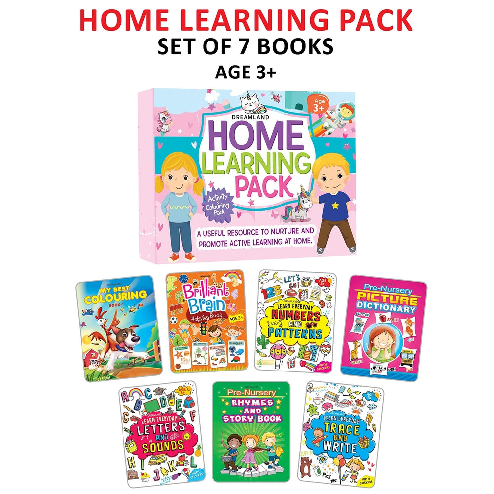 Home Learning Pack Age 3+ - Books