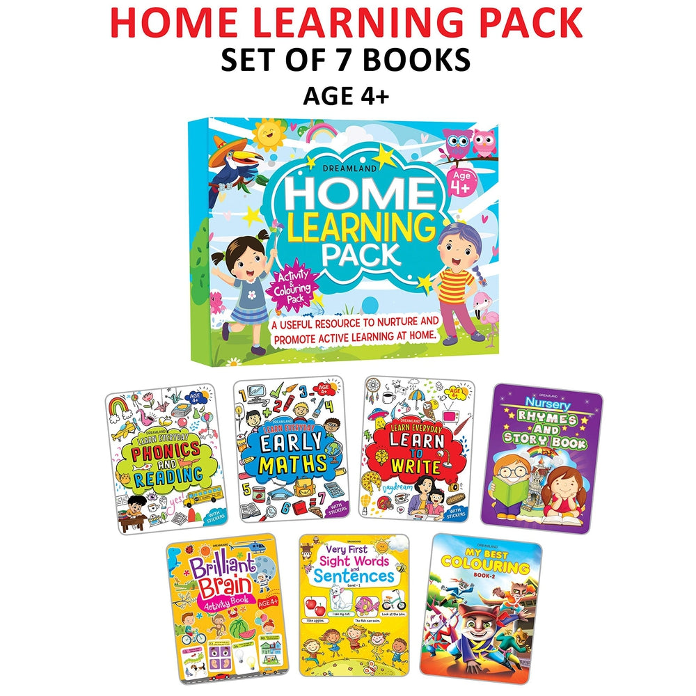 Home Learning Pack Age 4+ - Books