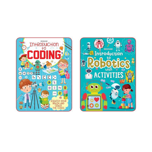 Dreamland Publications Introduction to Coding and Robotics, 2 Books Pack