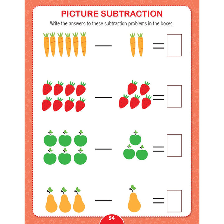 Kindergarten Maths Worksheets