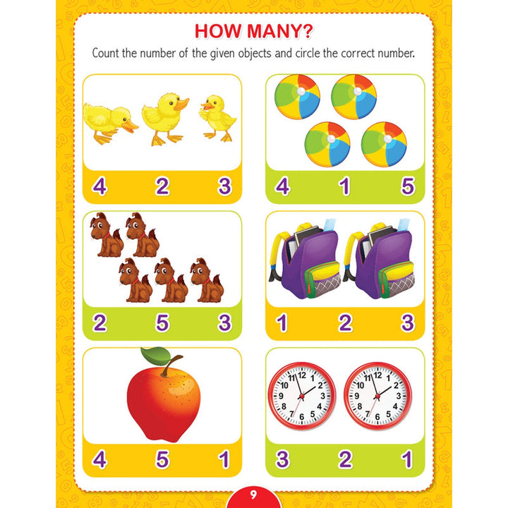 Kindergarten Maths Worksheets