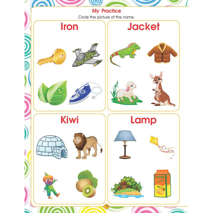 Kindergarten English Worksheets