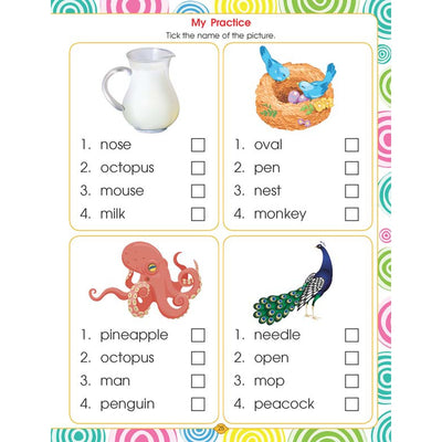 Kindergarten English Worksheets