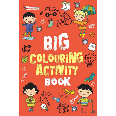 Big Colouring Activity Book in English