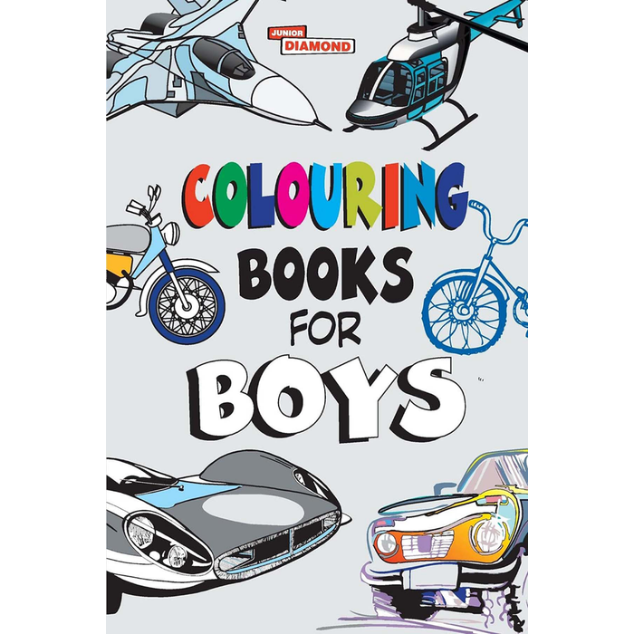 Colouring Books For Boys in English