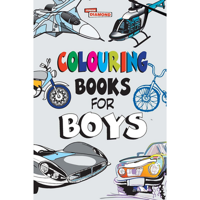 Colouring Books For Boys in English