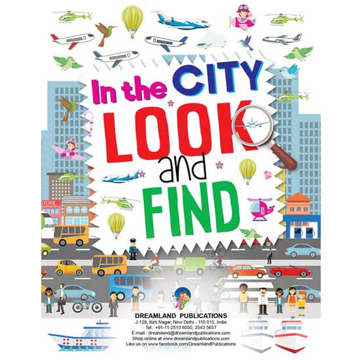 Look and Find -  In the City Activity Book