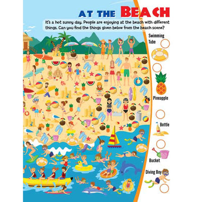 Look and Find -  In the City Activity Book