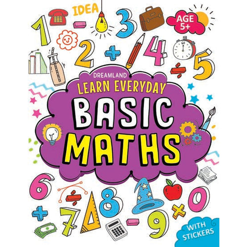 Dreamland Publications Learn Everyday Basic Maths Activity Book (5-8 Years)