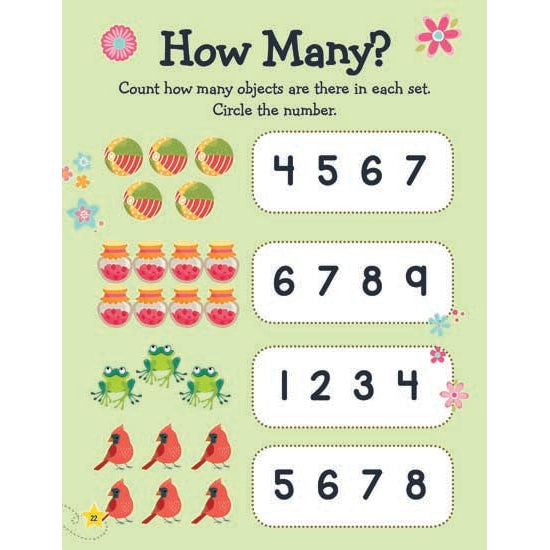 Learn Everyday Numbers and Patterns- Age 3+