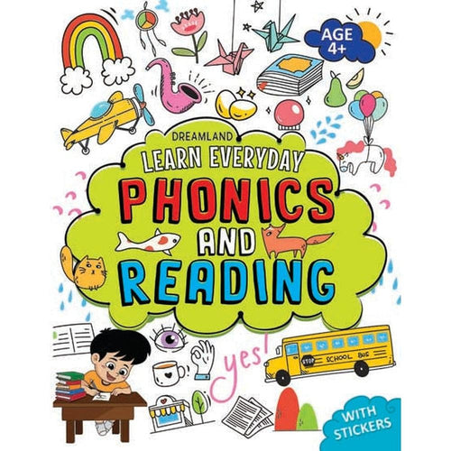 Dreamland Publications Learn Everyday Phonics and Reading Activity Book (5-8 Years)