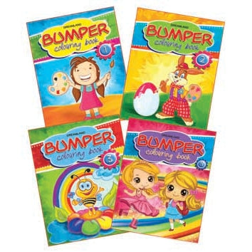 Bumper Colouring Books - (4 Titles)