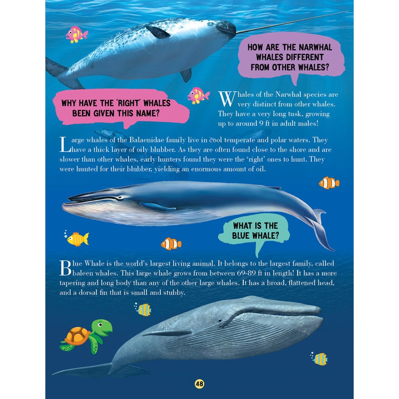 Animal World Children Encyclopedia for Age 5 - 15 Years- All About Trivia Questions and Answers