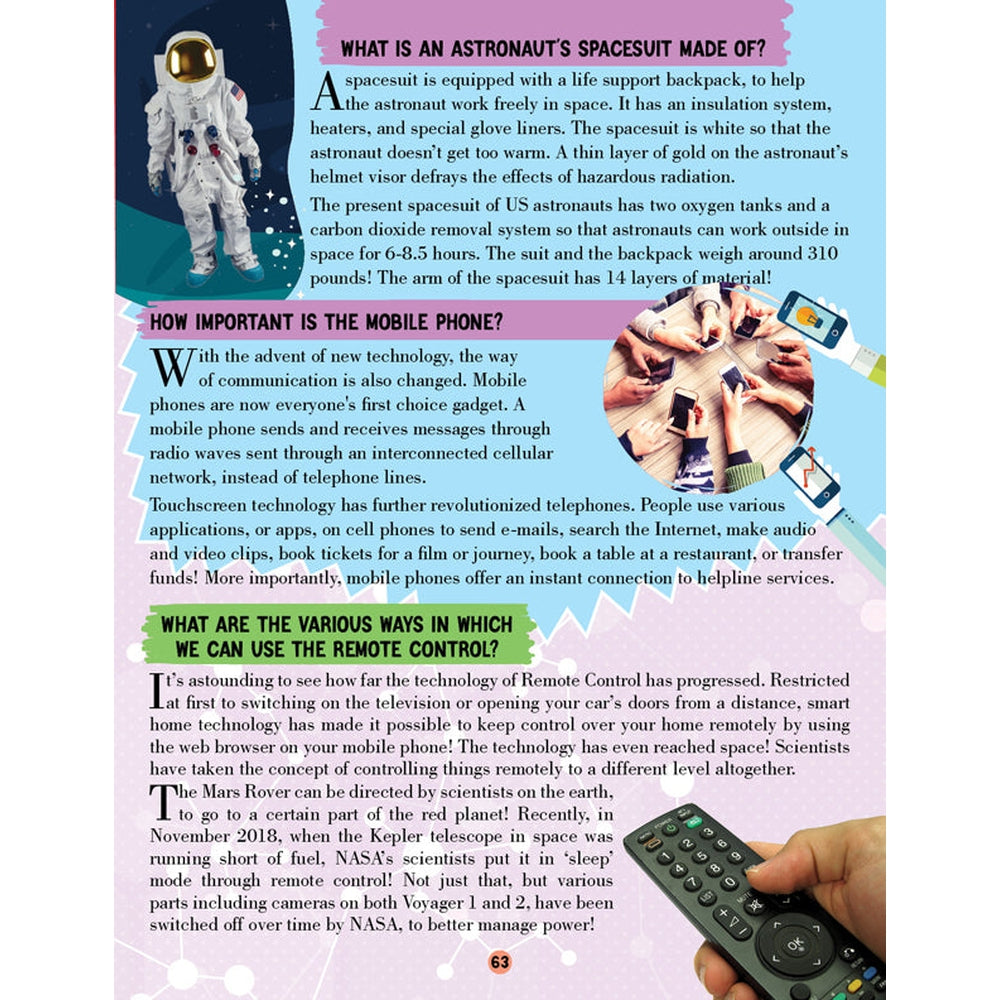 Science and Technology Encyclopedia for Children Age 5 - 15 Years- All About Trivia Questions and Answers